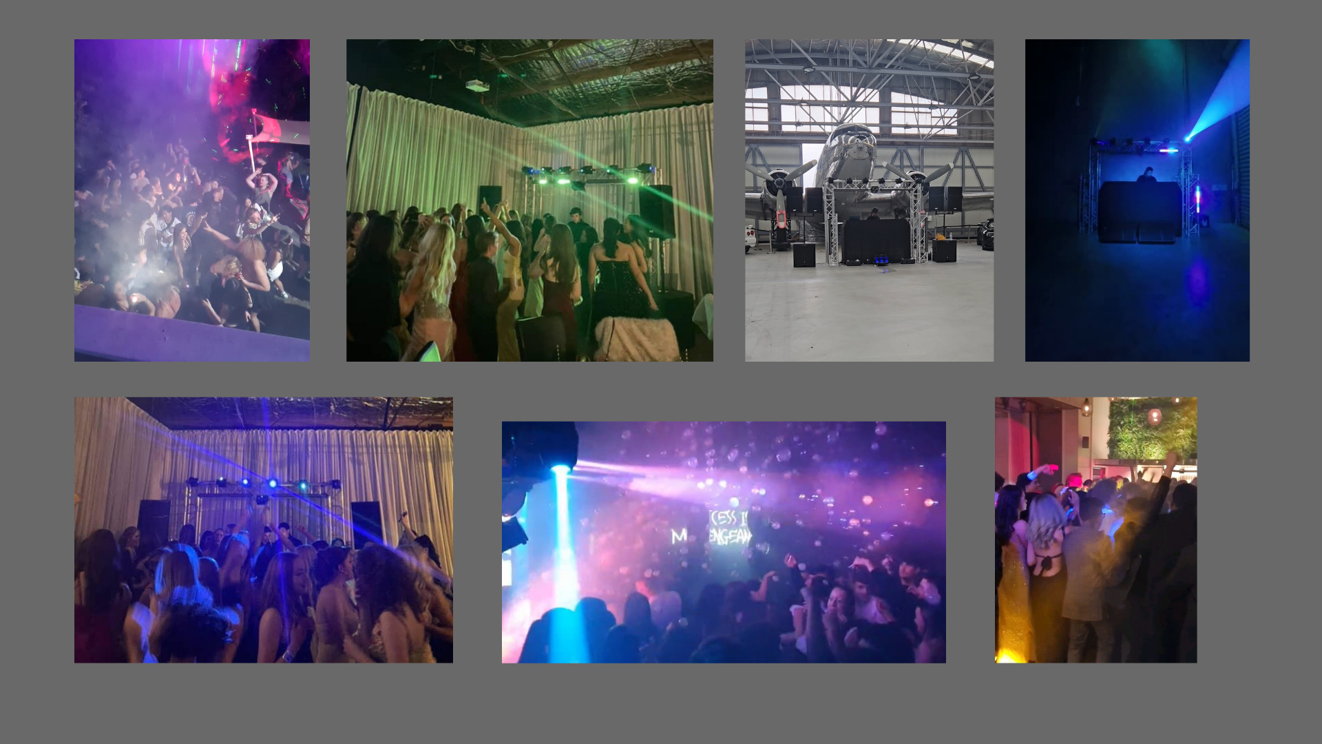 Photo booth setup at an MM Events Melbourne event